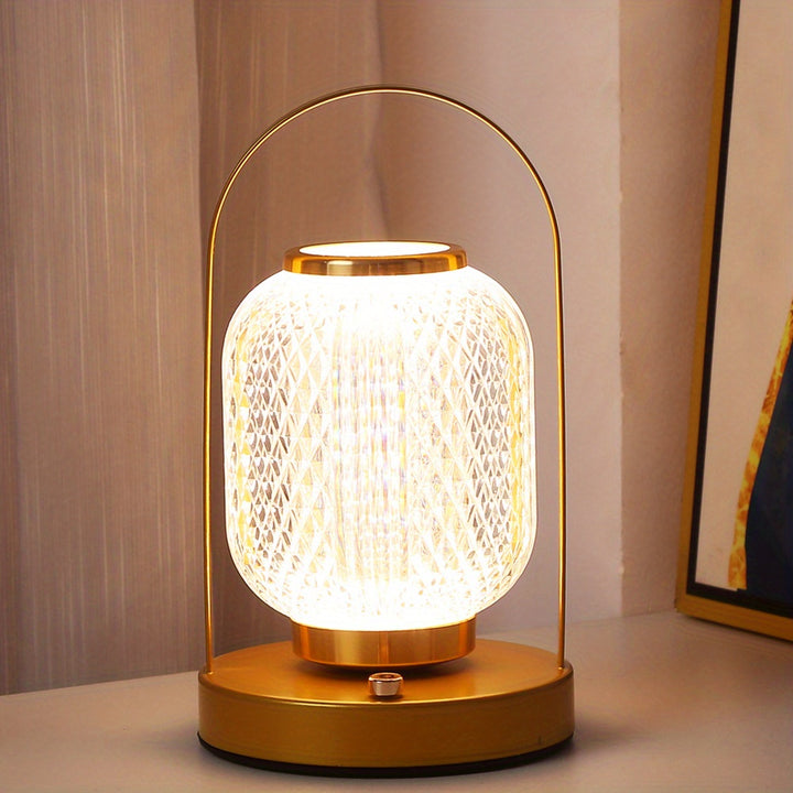 Retro Metallic Dream Nightstand Lamp