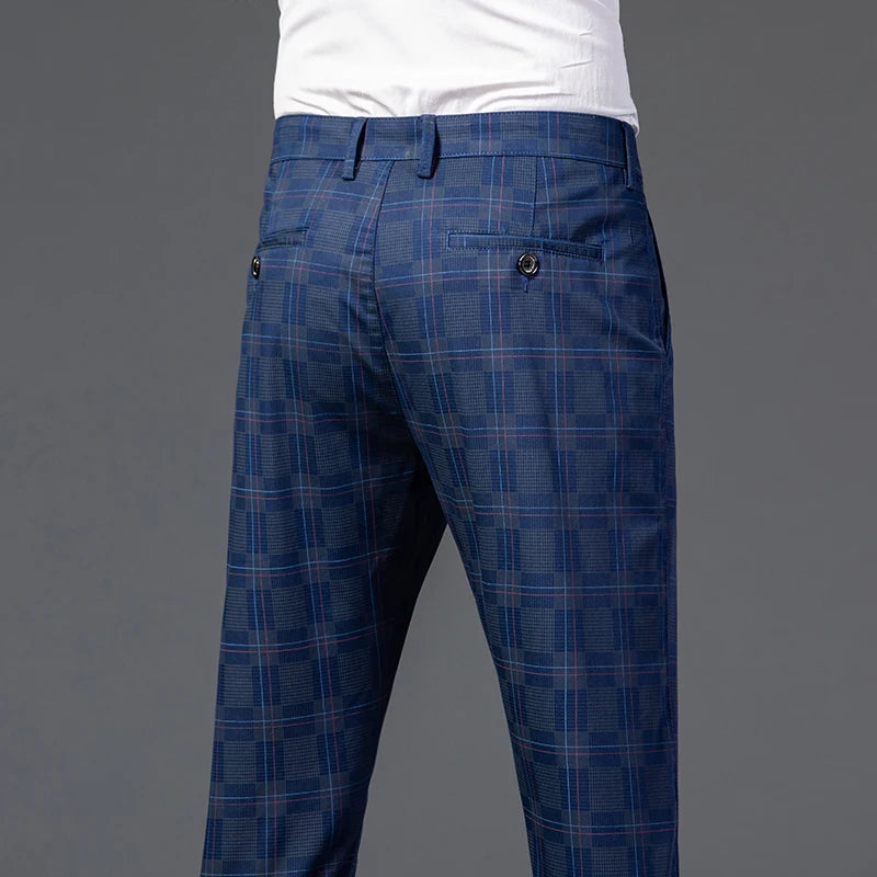 Executive Glen Plaid Bottoms