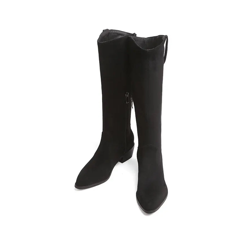 Arden Suede Knee Boot