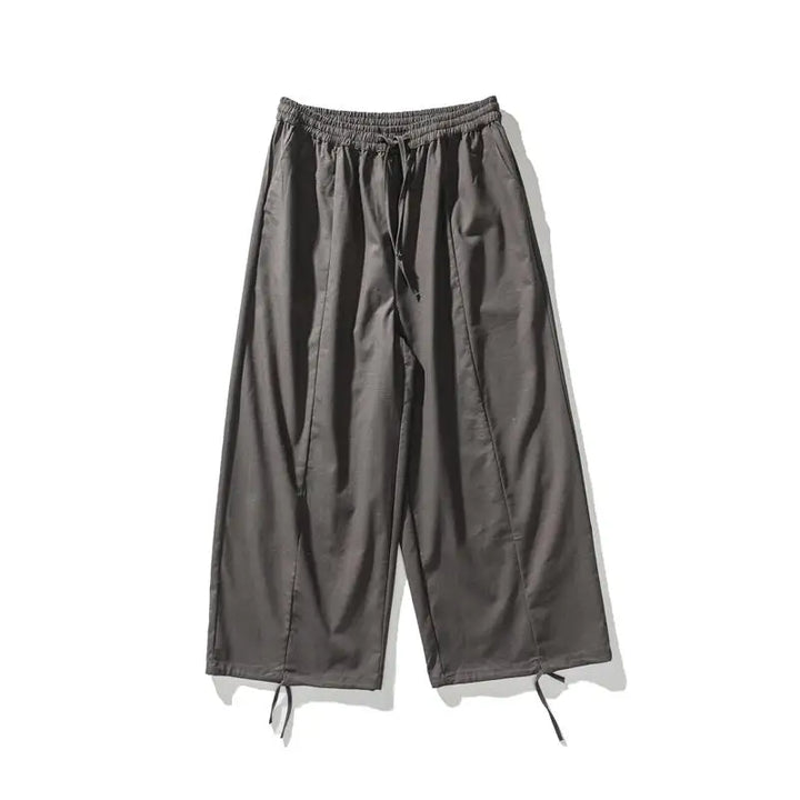 Pompanus Parachute Cotton-Linen Pants