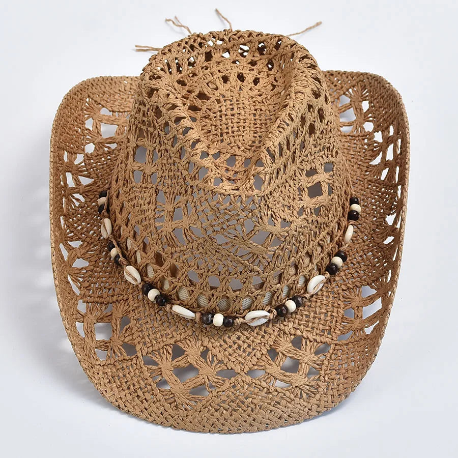 Coastal Cowgirl Straw Beach Hat