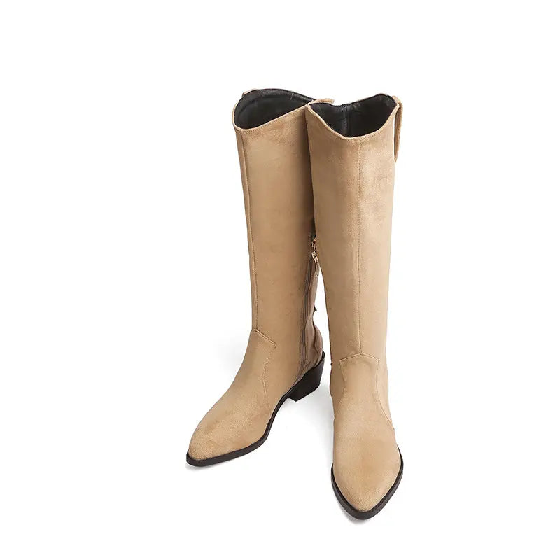 Arden Suede Knee Boot