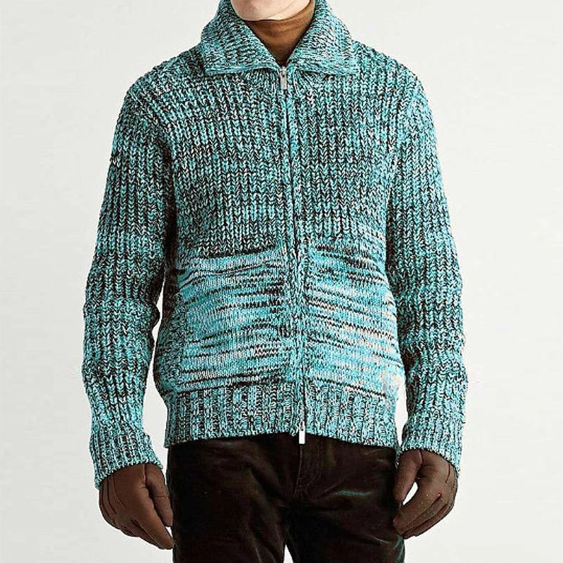 Stratus Slim Wool Knit Cardigan