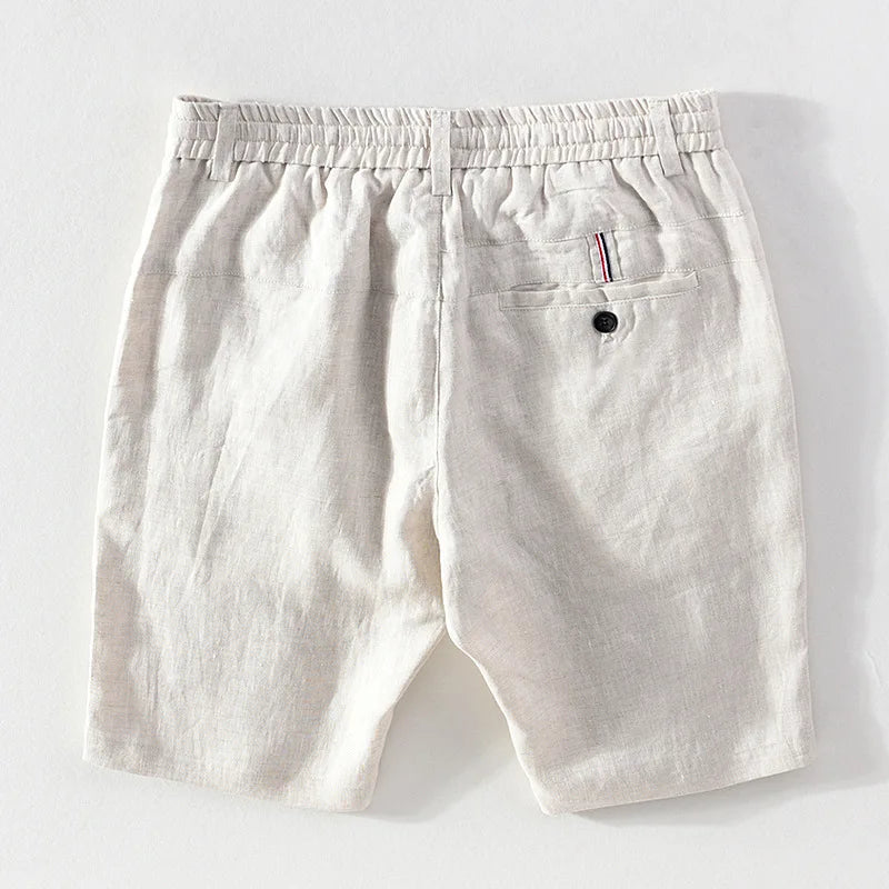 Thompson Linen Drawstring Shorts