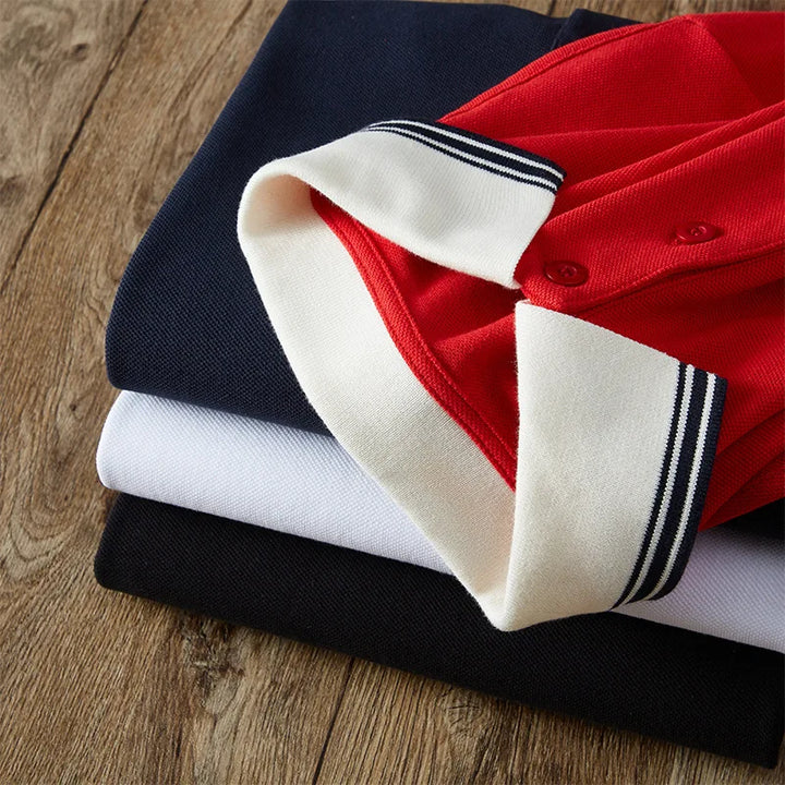 Stripes & Solids Cotton Polo