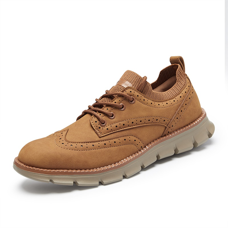 VentioMen's Flexible Leather Casual Shoe