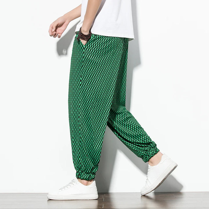 Jeju Plaid Pants