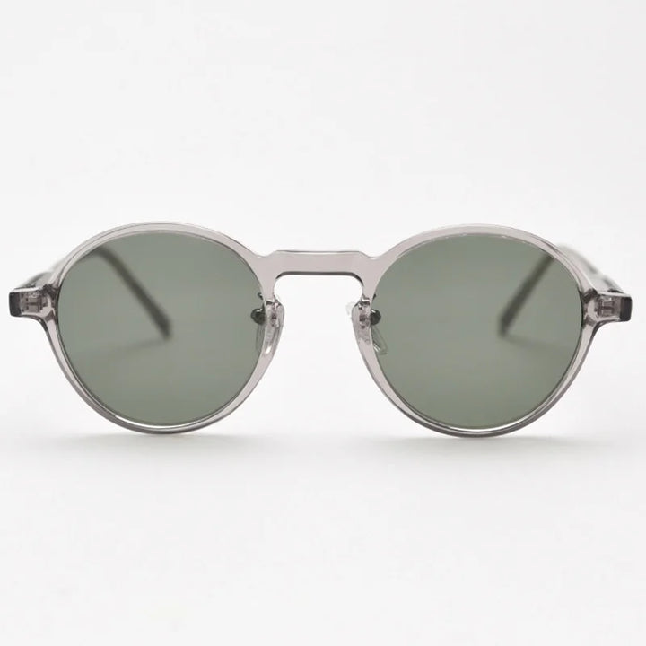 Oliver Oval Metal Frame Polarized Shades