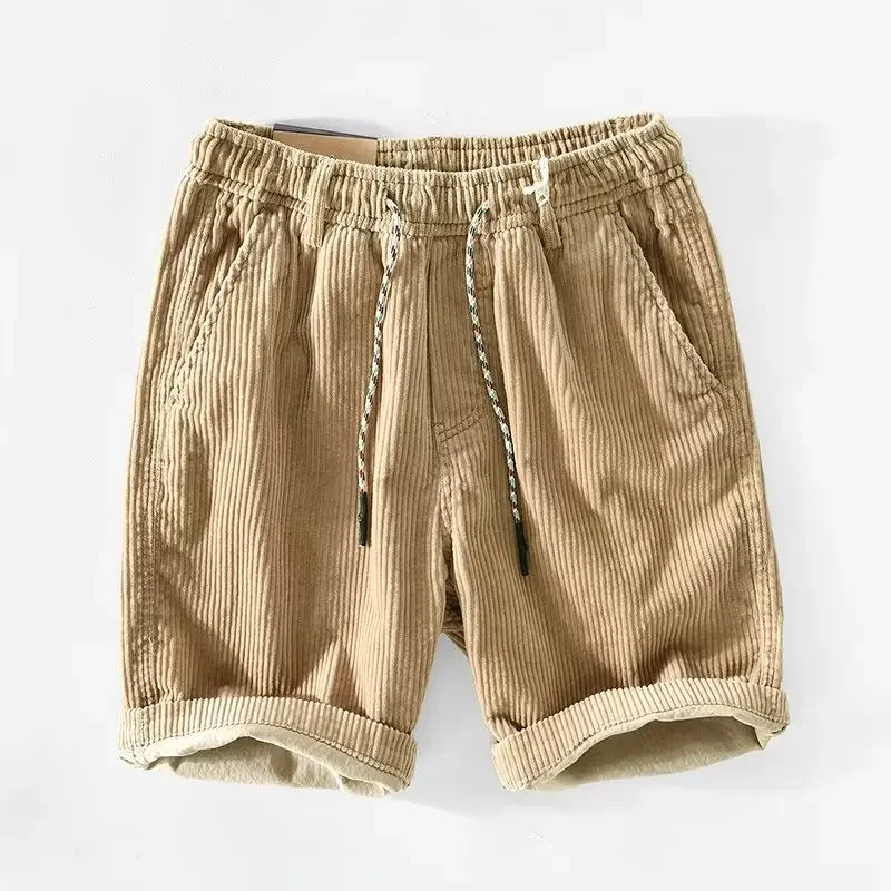 Thompson Corduroy Drawstring Shorts