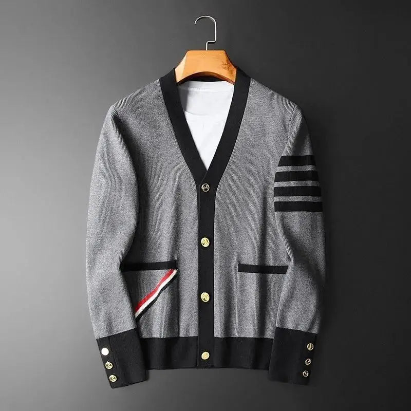 Patriot's Wool Cardigan