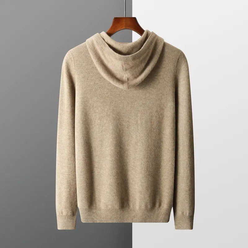 Merino Master's Bespoke Knitted Wool Sweatshirt