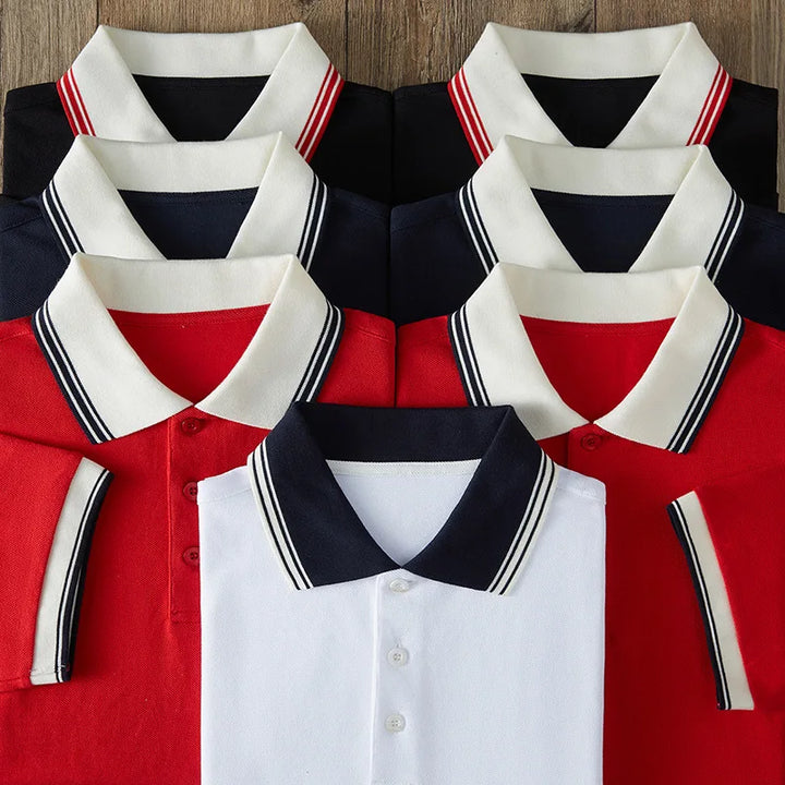 Stripes & Solids Cotton Polo