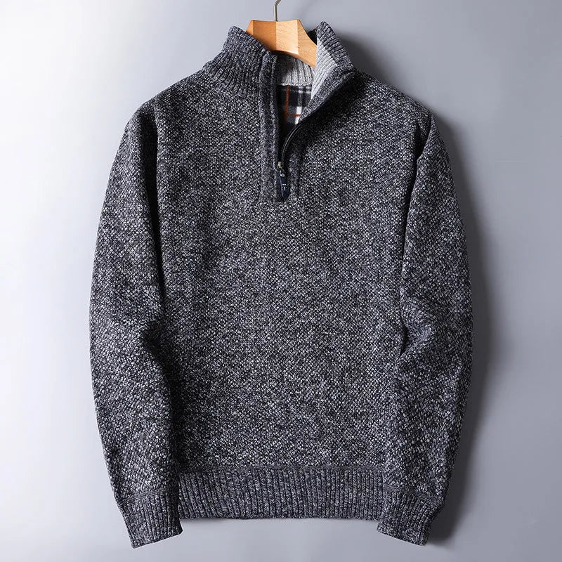 Yukon Wool Quarter Zip Cardigan