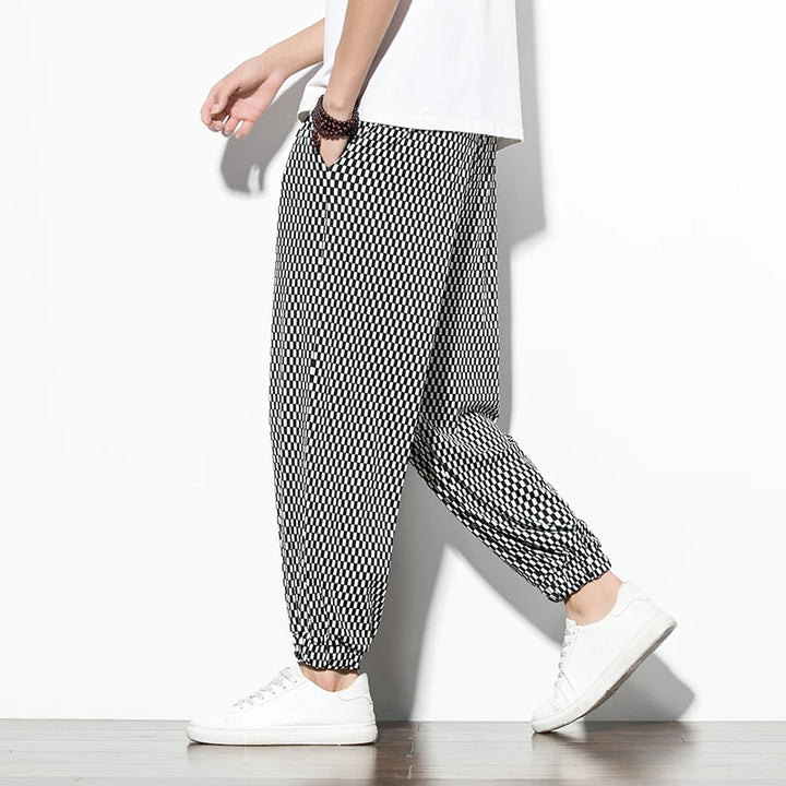 Jeju Plaid Pants