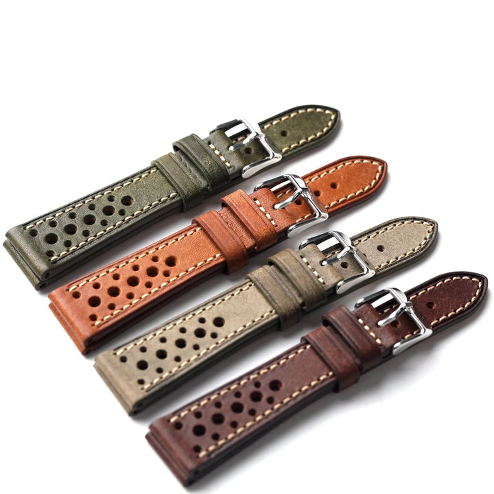 Flavio Italian Leather Watch Band