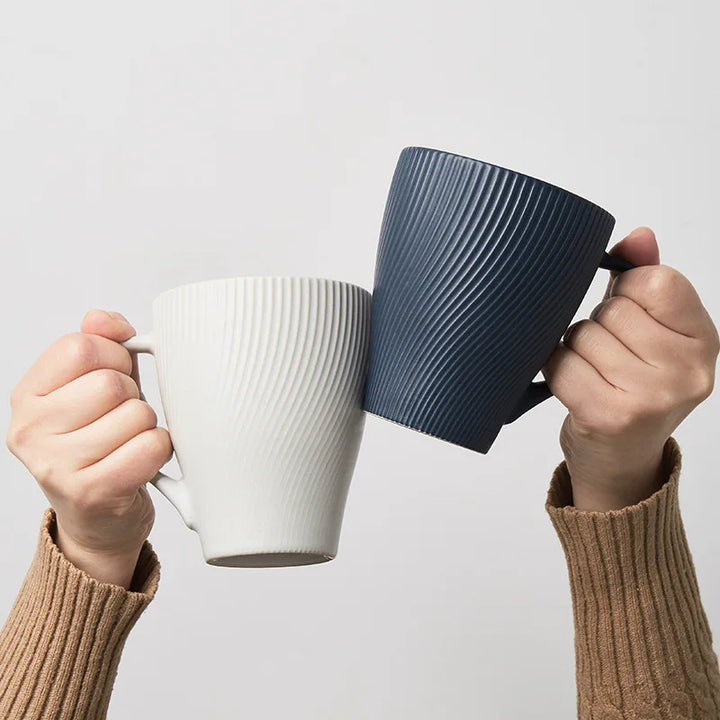 Ripple Wave Ceramic Mug