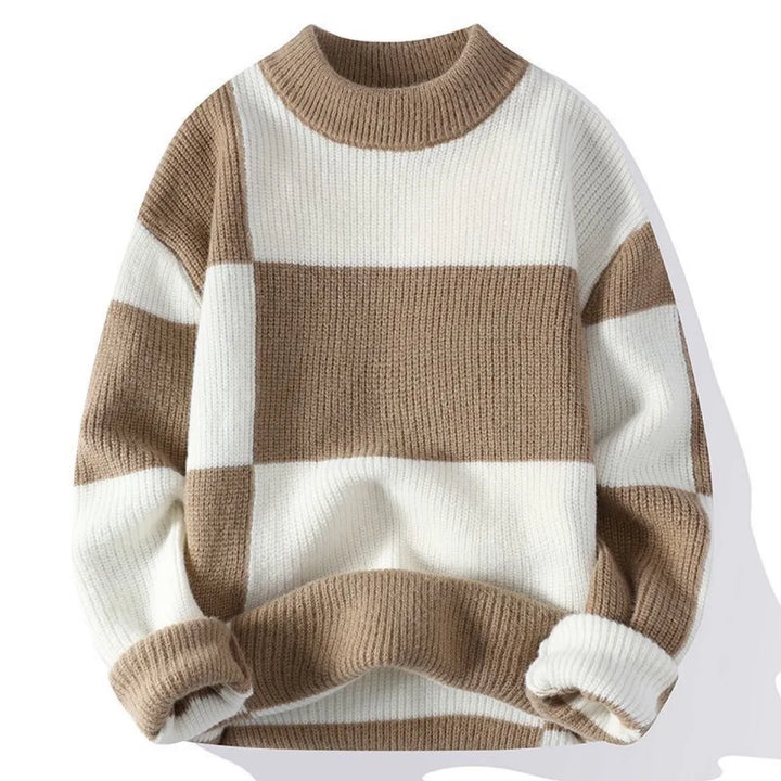 Charles Checkered Men's Sweater