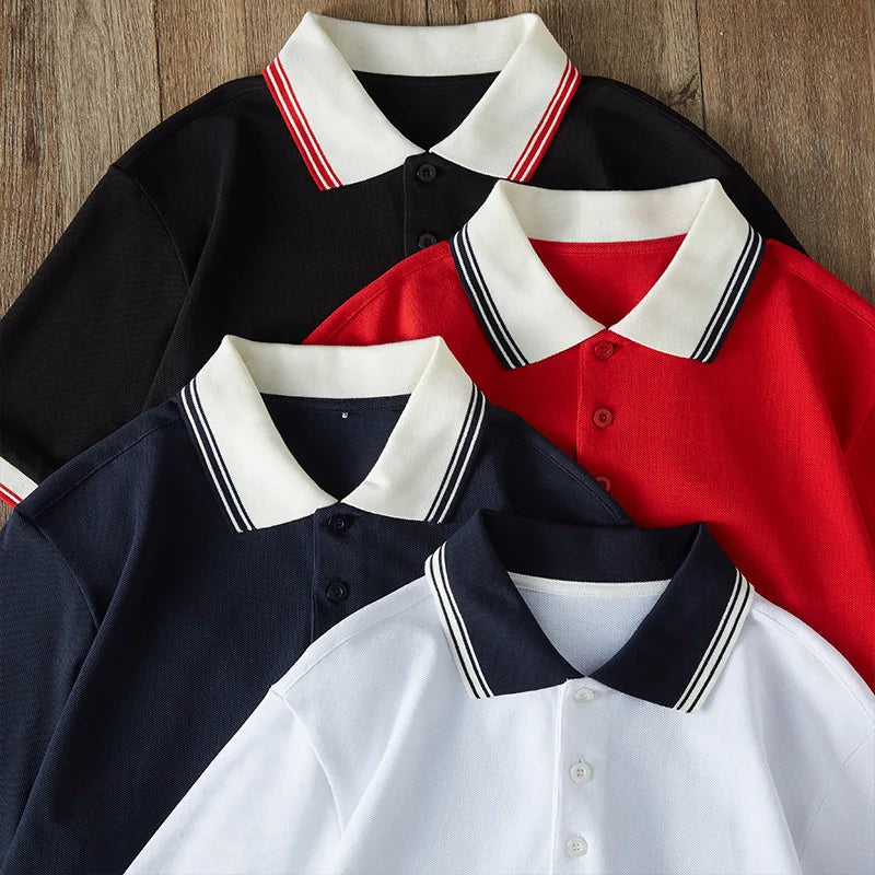 Stripes & Solids Cotton Polo