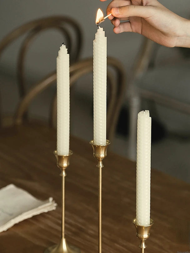 Jefferson Antique Candlestick Holders Set