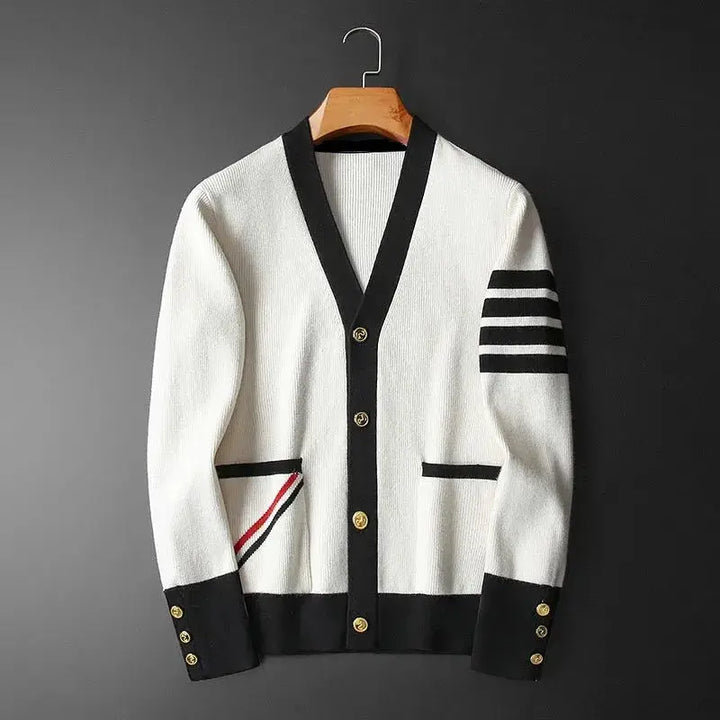 Patriot's Wool Cardigan