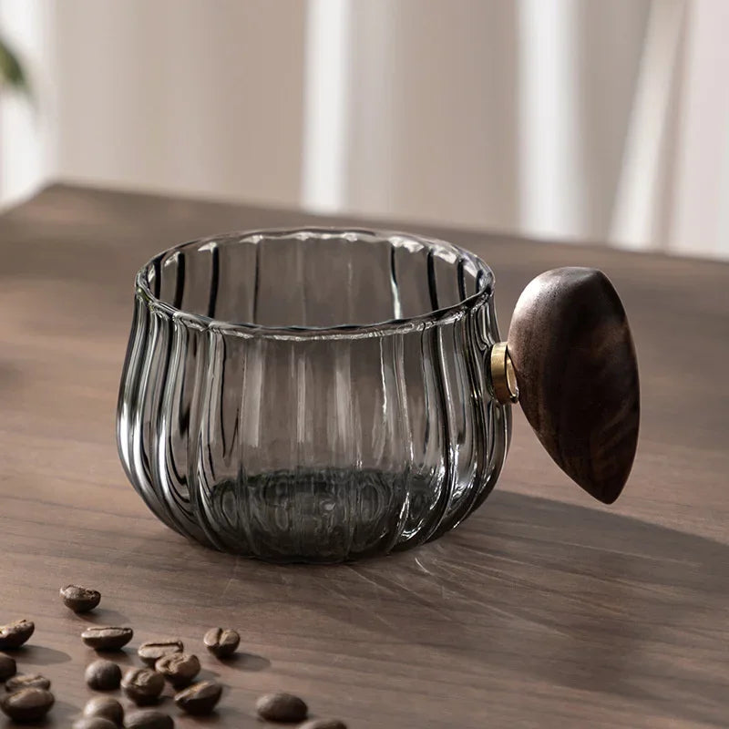 Lacrima Wooden Glass Mug