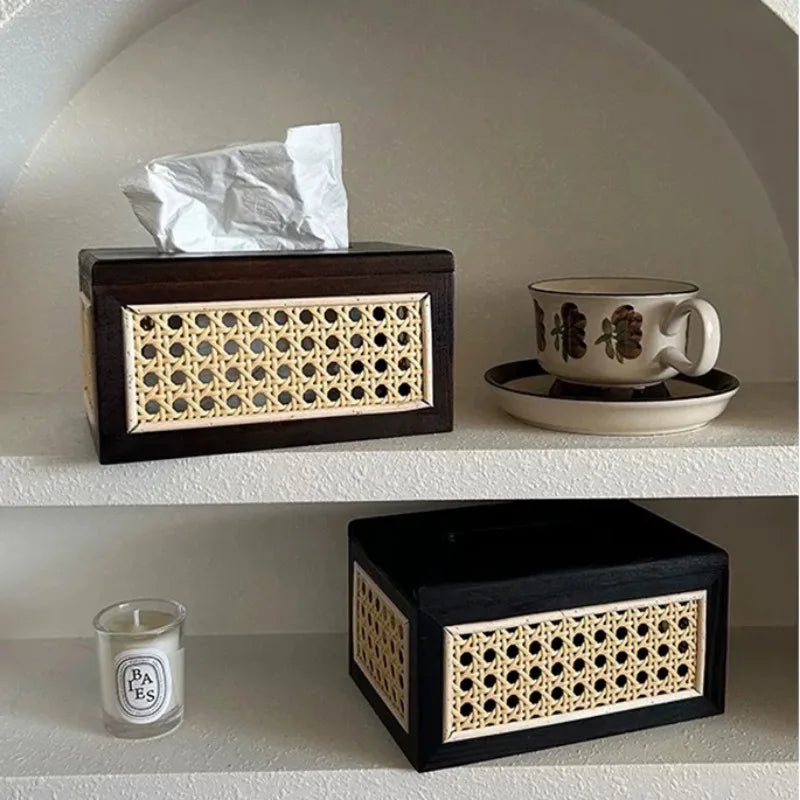 Ceres Wooden Tissue Box Holder