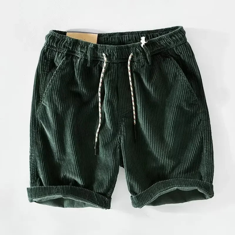 Thompson Corduroy Drawstring Shorts