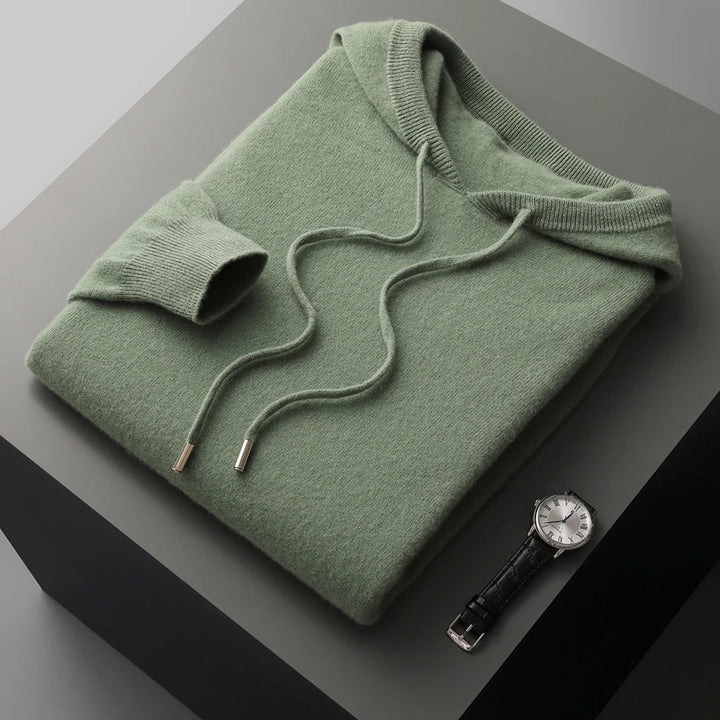 Merino Master's Bespoke Knitted Wool Sweatshirt