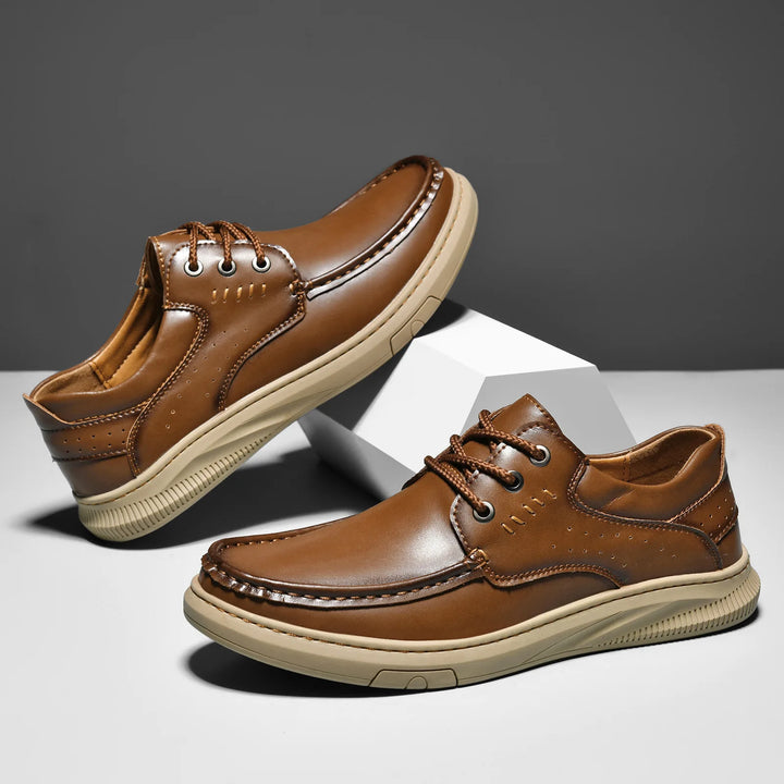 Claude Leather Lace-up Shoes