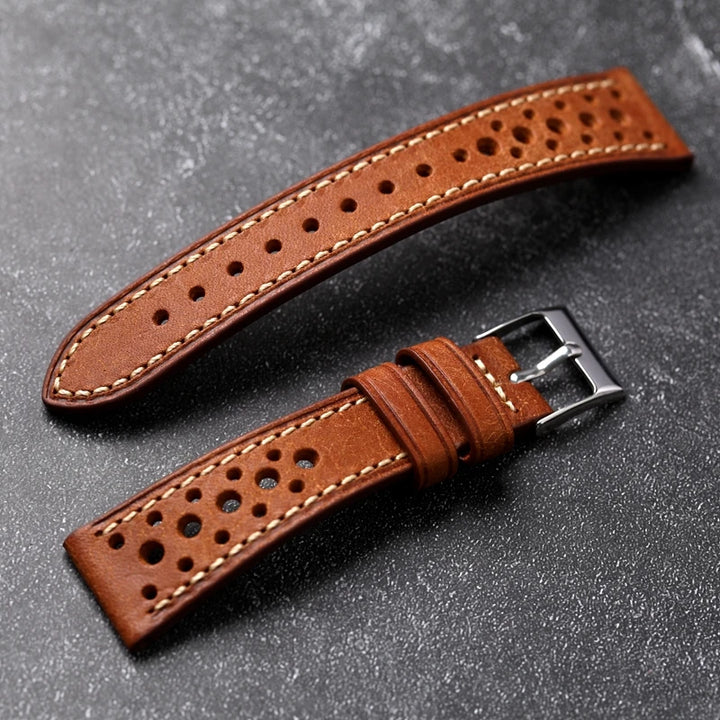 Flavio Italian Leather Watch Band