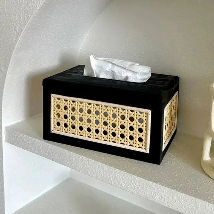 Ceres Wooden Tissue Box Holder