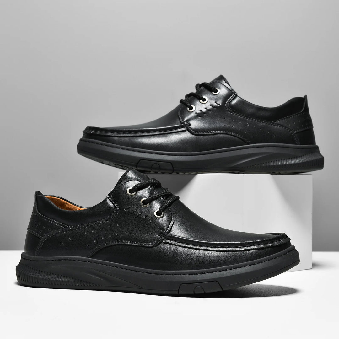 Claude Leather Lace-up Shoes