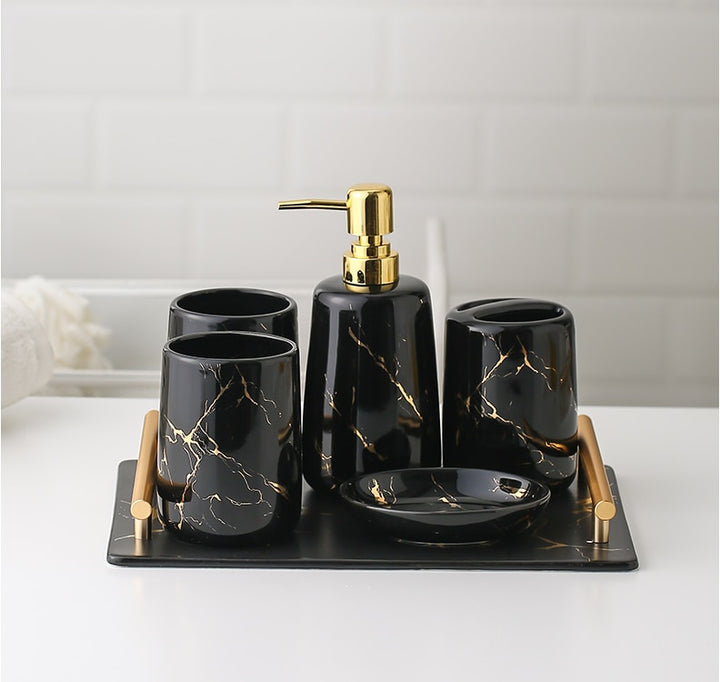 Prestige Porcelain Bathroom Collection Set