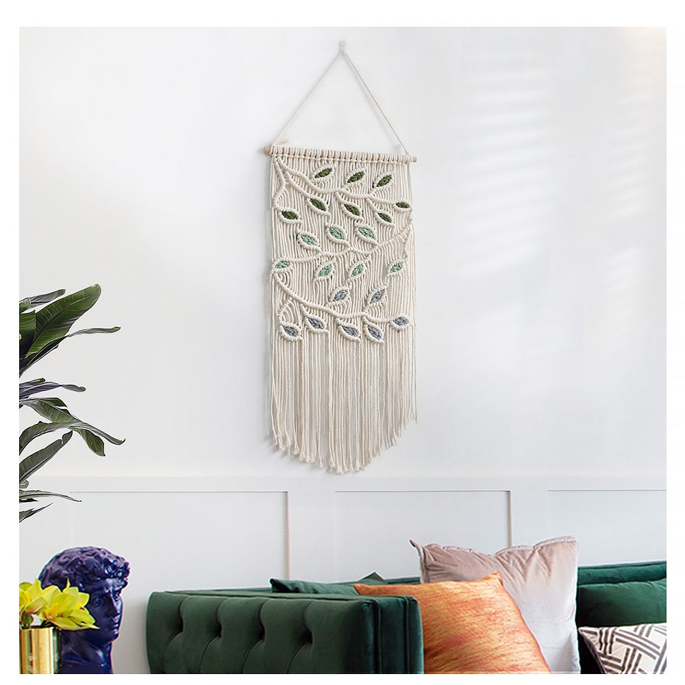 LeforaWeave Macrame Tapestry