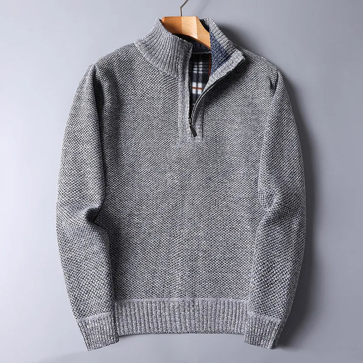 Yukon Wool Quarter Zip Cardigan