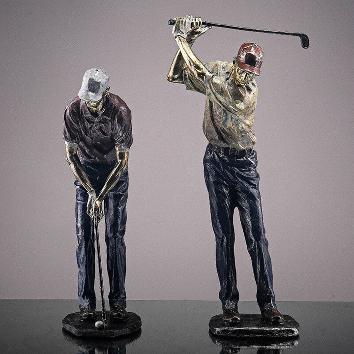 Golden Age Golfer Figurine