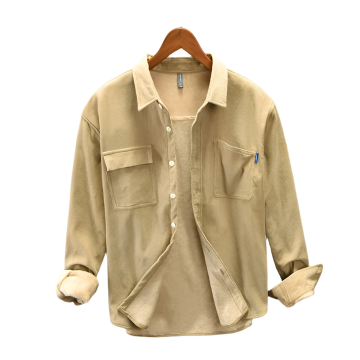 Everest Lined Long Sleeve Button-Up