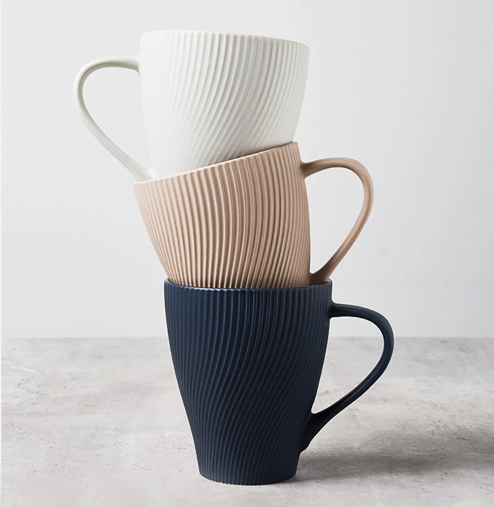 Ripple Wave Ceramic Mug