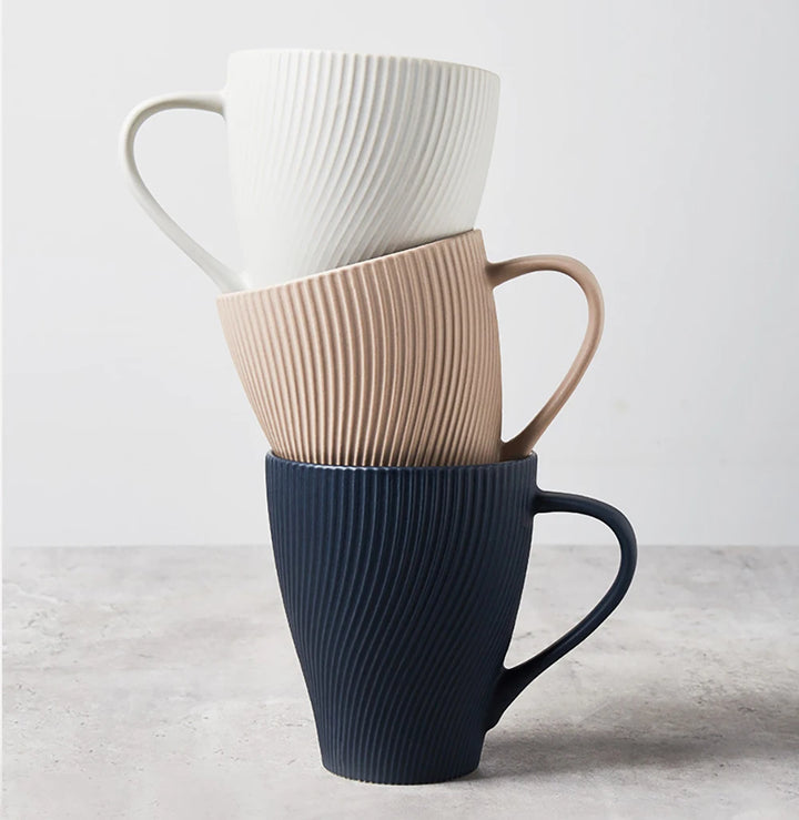 Ripple Wave Ceramic Mug