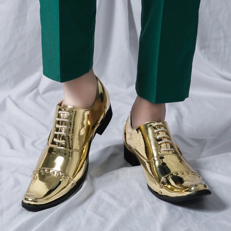 Gilded GoldRush Dress Shoe