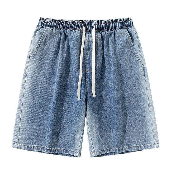 Fairmont Drawstring Denim Shorts