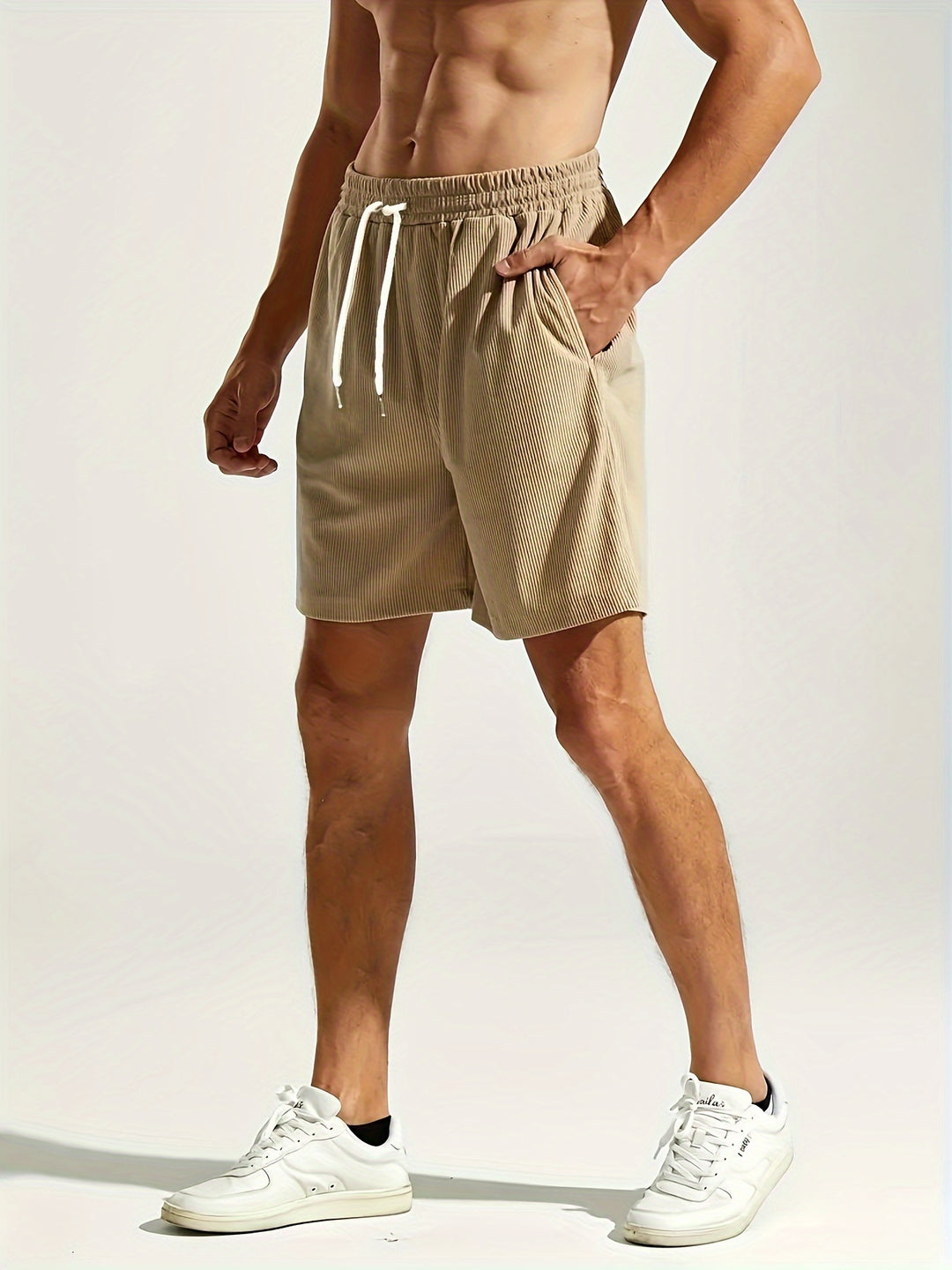 Thompson Corduroy Drawstring Shorts