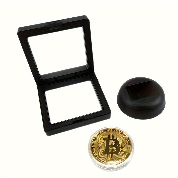 Crypto Display Stand with Bitcoin