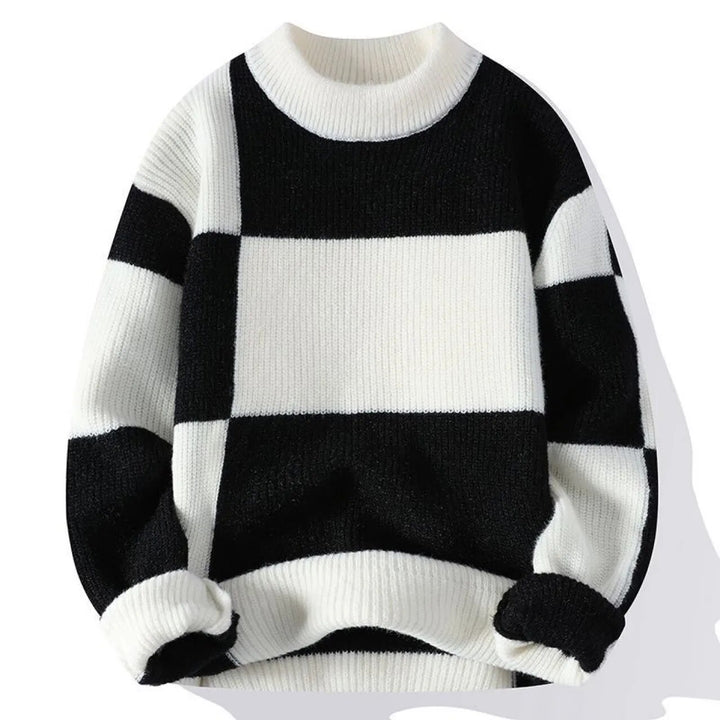 Charles Checkered Men's Sweater