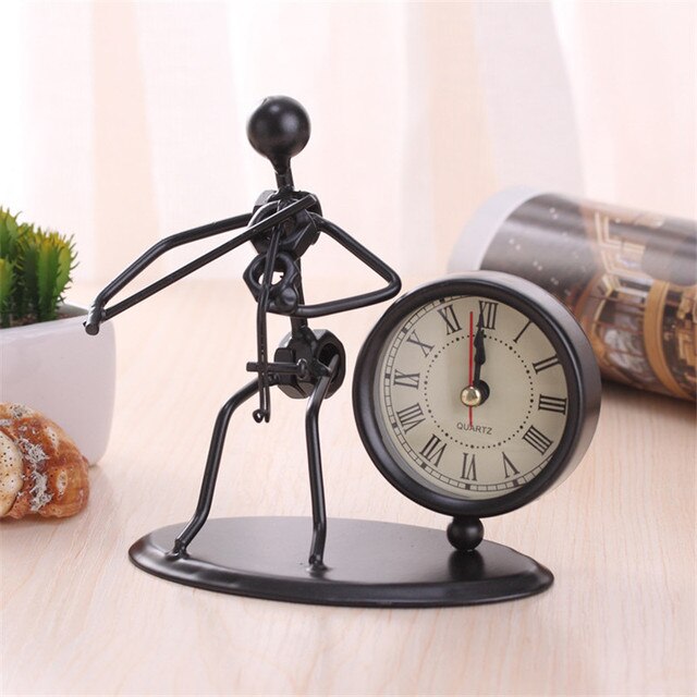 Classic Musician Clock Figurine