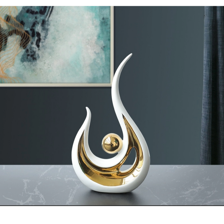 Celestial Elegance Decorative Sculpture