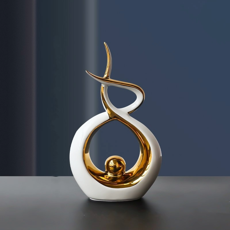 Celestial Elegance Decorative Sculpture