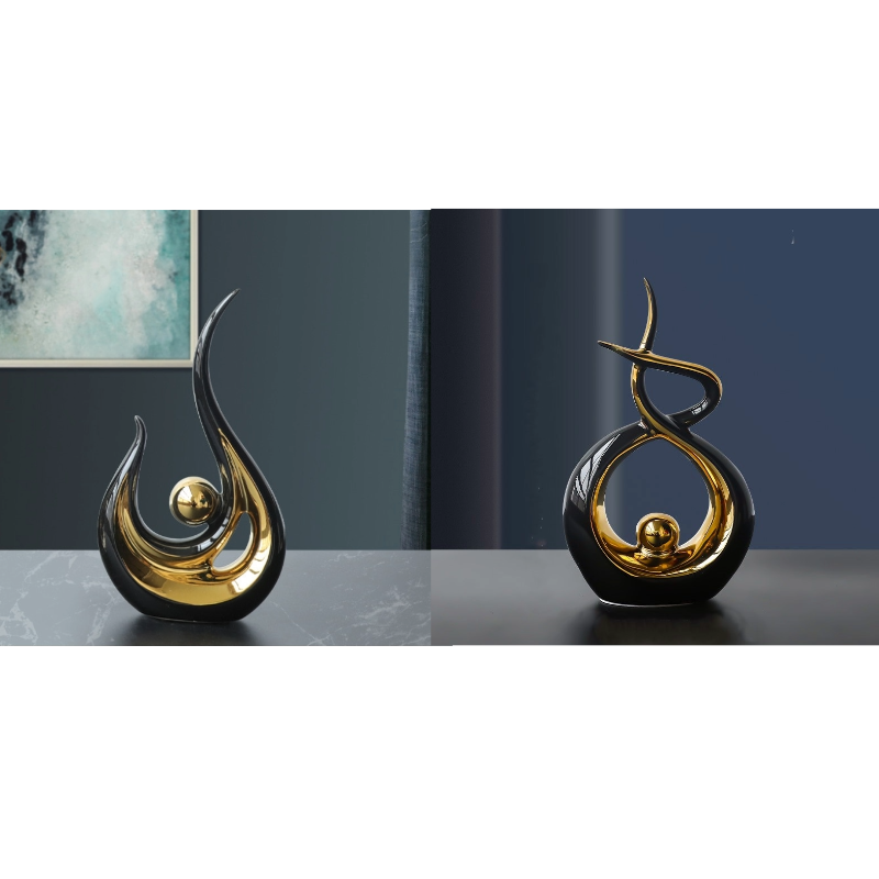 Celestial Elegance Decorative Sculpture